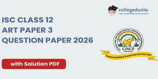 ISC Class 12 Art Paper 3 Question Paper 2026 with Solution PDF